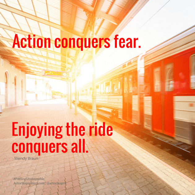 Action conquers fear