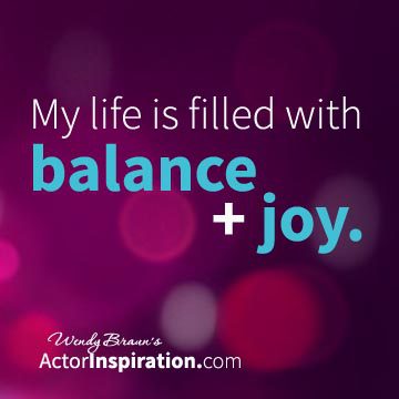 Balance +Joy