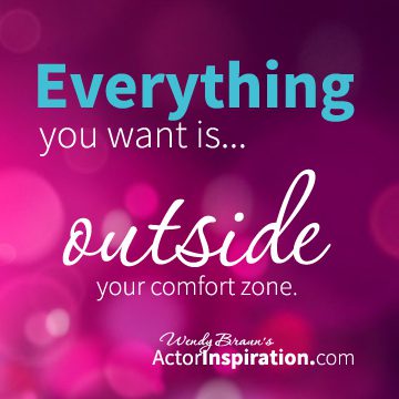 Why is stepping outside your comfort zone a good thing?